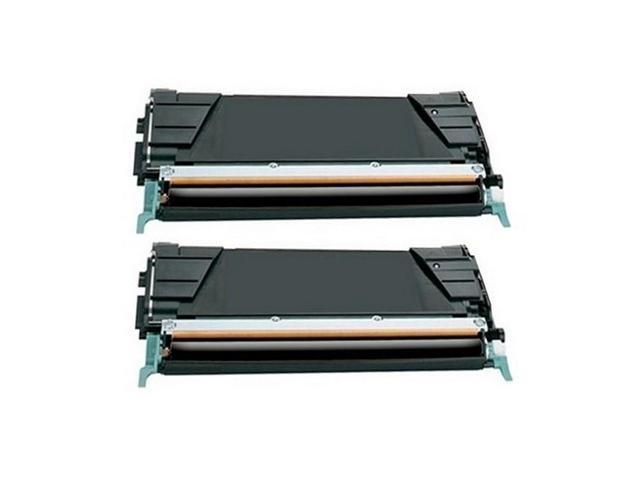 SuppliesMAX Compatible Replacement for IBM InfoPrint Color 1534DN/1534GD/1534GN/1534N/1614/1634DN Black High Yield Cartridge (2/PK-8000 Page Yield)...