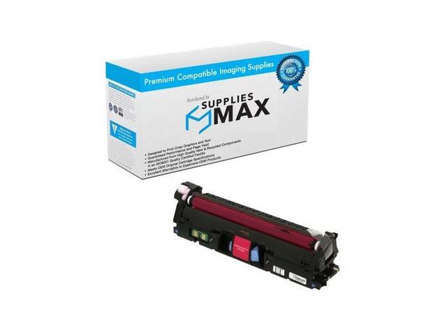 SuppliesMAX Compatible Replacement for HP Color Laser Jet 2550L/2500Ln/2500n/2800/2820/2830/2840 Magenta Toner Cartridge (4000 Page Yield) (NO....