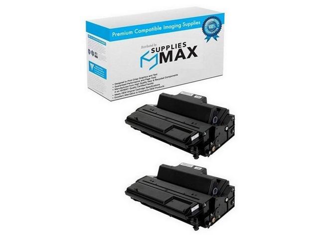 SuppliesMAX Compatible Replacement for Savin MLP-31N/MLP-36N/MLP-37N/SP-4310N Series Toner Cartridge (2/PK-15000 Page Yield) (406997_2PK)