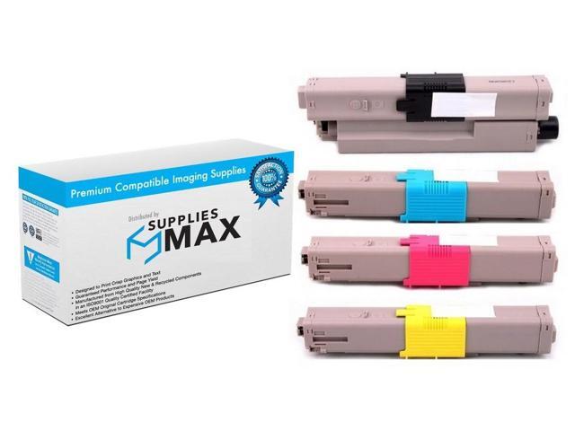 SuppliesMAX Compatible Replacement for Okidata C310/C330/C331/C510/C511/C530/C531/MC-351/MC-352/MC-361/MC-362/MC-561/MC-562 Series Toner Cartridge...