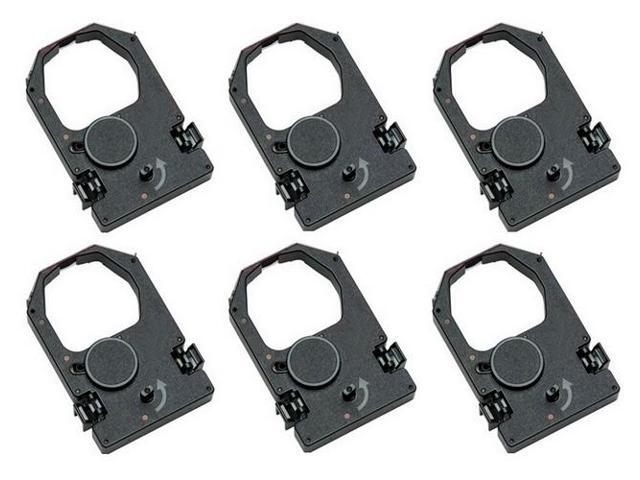 SuppliesMAX Compatible Replacement for NCR 7156/7158/7450/7452 Black Printer Ribbons (6/PK) (198145)