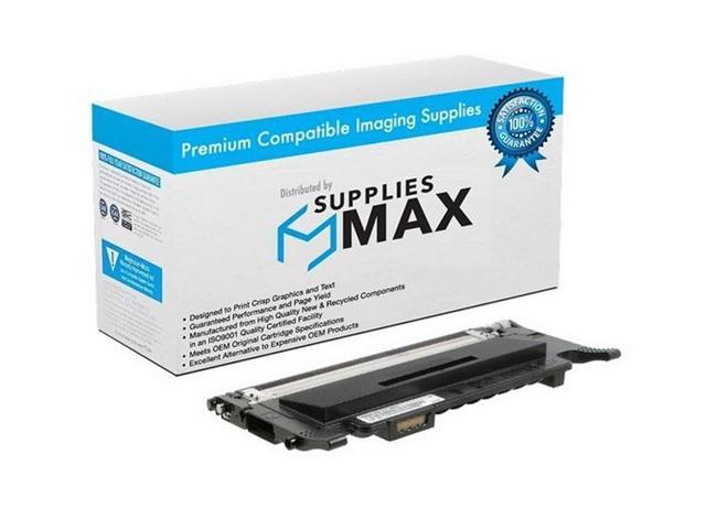 SuppliesMAX Compatible Replacement for Samsung CLP-320N/CLP-321/CLP-325W/CLP-326/CLX-3180/CLX-3185/CLX-3186 Series Black Toner Cartridge (1500 Page...