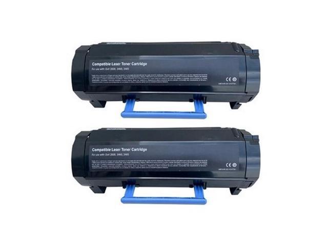 SuppliesMAX Compatible Replacement for Dell S2830DN Black Standard Yield Toner Cartridge (2/PK-3000 Page Yield) (2SY2830)