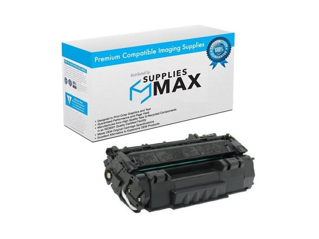 SuppliesMAX Compatible Replacement for HP Laser Jet 1160/1160LE/1320/1320N/1320NW/1320T/1320TN/3390/3392 Toner Cartridge (2500 Page Yield) (NO....