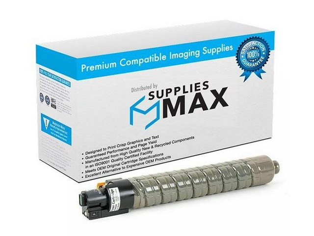 SuppliesMAX Compatible Replacement for Lanier LD-540C/LD-550C Black Toner Cartridge (510 Grams-23000 Page Yield) (841284)