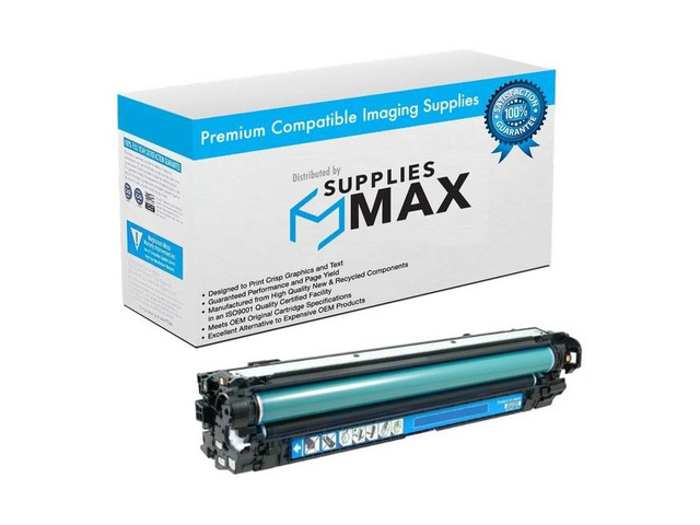 SuppliesMAX Compatible Replacement for Canon LBP-9100CDN/LBP-9500CDN/LBP-9600CDN Cyan Toner Cartridge (7300 Page Yield) (2650B001)
