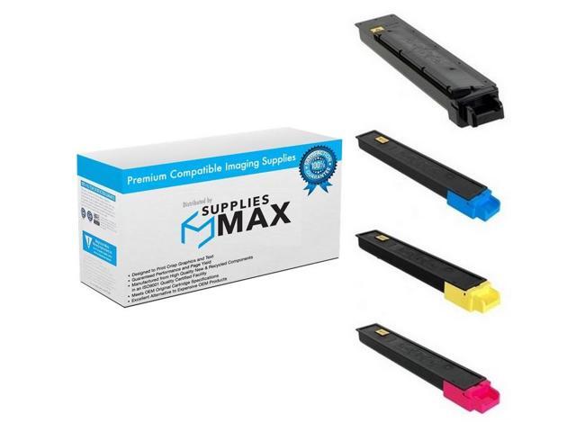SuppliesMAX Compatible Replacement for Copystar CS-2551ci Toner Cartridge Combo Pack (BK/C/M/Y) (TK-8329MP)