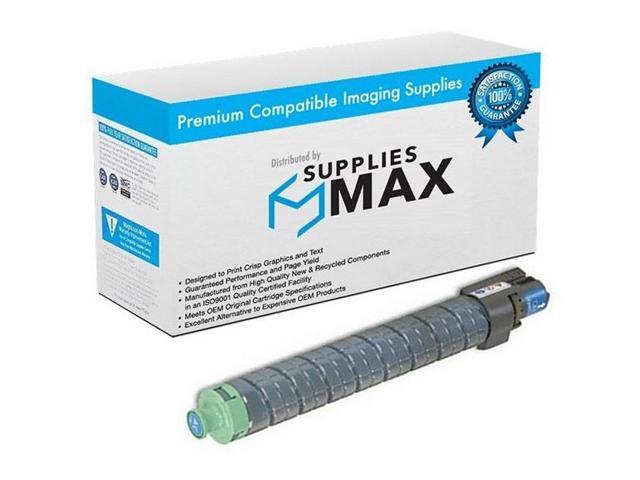 SuppliesMAX Compatible Replacement for Savin C9120/C9125 Cyan Toner Cartridge (9500 Page Yield) (TYPE MP-C2551) (841503)