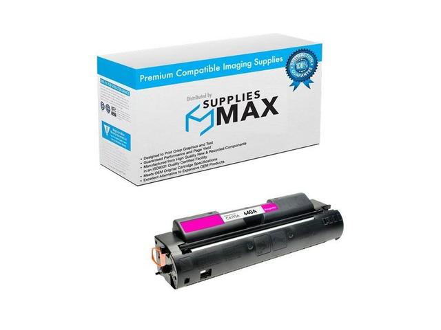 SuppliesMAX Compatible Replacement for HP Color Laser Jet 4500/4500DN/4500N/4550DN/4550HDN/4550N Magenta Toner Cartridge (6000 Page Yield) (C4193A)