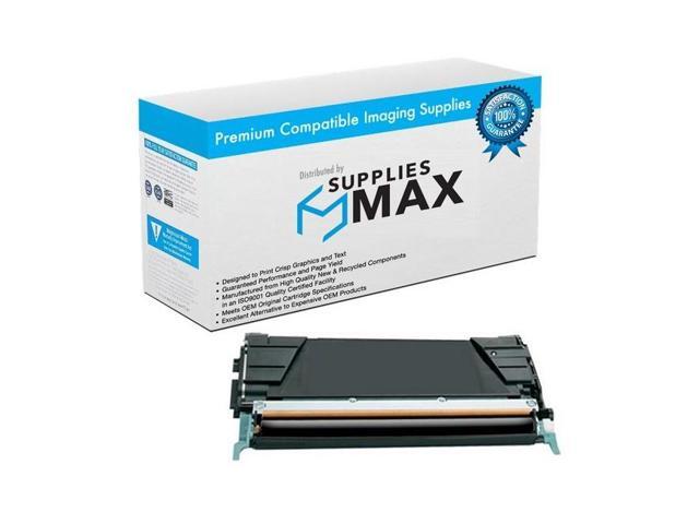 SuppliesMAX Compatible Replacement for IBM InfoPrint Color 1834DN/1834DW/1834N/1846MFP/1854DN/1854N/1856MFP/1866MFP Black Toner Cartridge (8000...