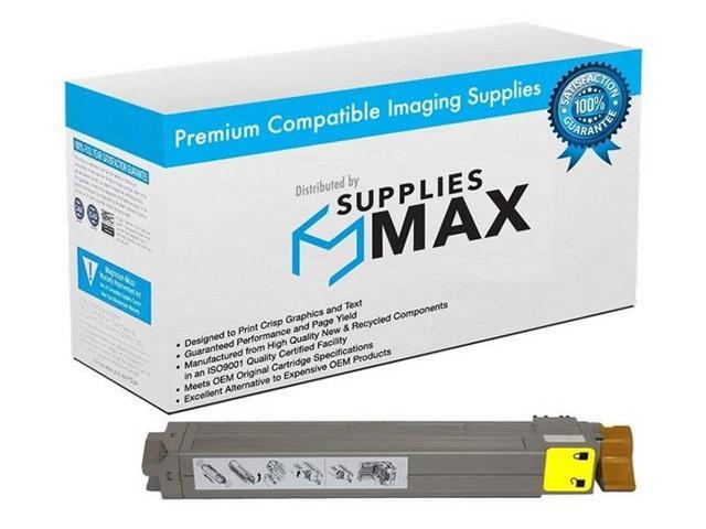 SuppliesMAX Compatible Replacement for Okidata C9650DN/C9650HDN/C9650HN/C9650N Yellow Toner Cartridge (16500 Page Yield) (TYPE C7) (42818981)