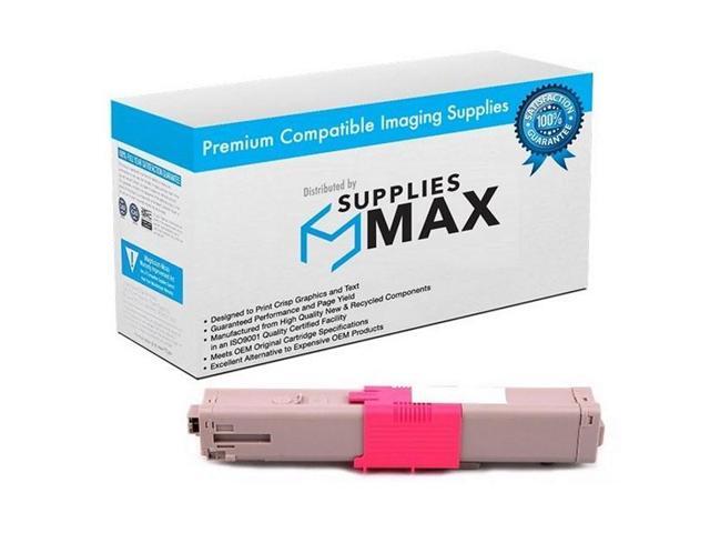 SuppliesMAX Compatible Replacement for Okidata C510dn/C530dn/MC-561/MC-561dn Magenta High Yield Toner Cartridge (5000 Page Yield) (TYPE 17) (44469720)