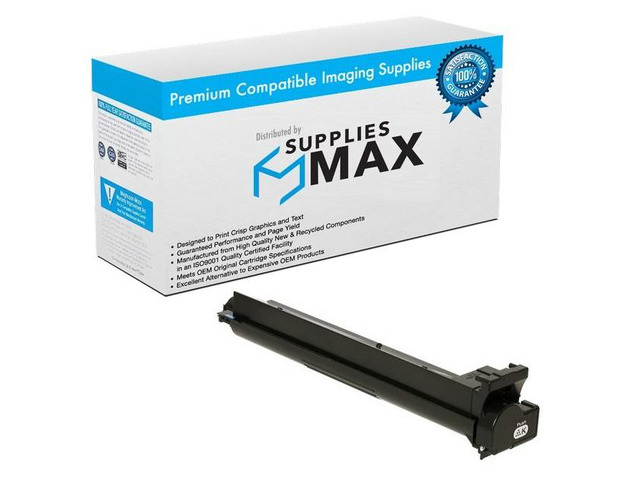 SuppliesMAX Compatible Replacement for Konica Minolta bizhub C250/bizhub C250P/bizhub C252/bizhub C252P Black Toner Cartridge (20000 Page Yield)...