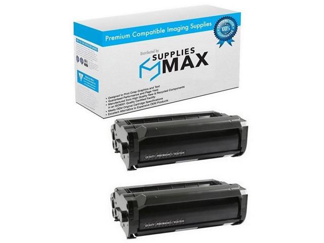 SuppliesMAX Compatible Replacement for Savin SP-5200DN/SP-5200S/SP-5210DN/SP-5210SF/SP-5210SR Black Toner Cartridge (2/PK-25000 Page Yield) (TYPE...