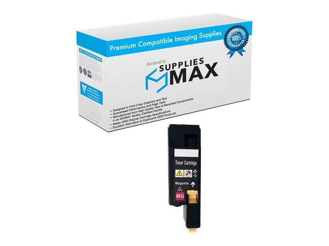 SuppliesMAX Remanufactured Replacement for Phaser 6000/Phaser 6010N/WorkCentre 6015B/WorkCentre 6015N/WorkCentre 6015NI Magenta Toner Cartridge...