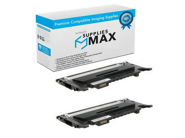 SuppliesMAX Compatible Replacement for Dell 1230C/1235CN Black Toner Cartridge (2/PK-1500 Page Yield) (2BK1235)
