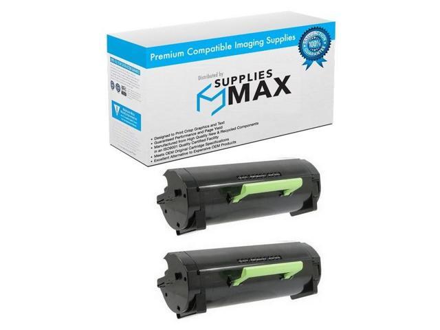 SuppliesMAX Compatible Replacement for Lexmark MX-711/MX-810/MX-811/MX-812 Series Extra High Yield Toner Cartridge (2/PK-45000 Page Yield) (NO....