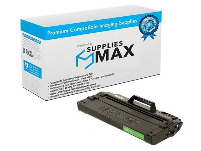 SuppliesMAX Compatible Replacement for Samsung ML-1630/ML-1630W/SCX-4500/SCX-4500W Toner Cartridge (2000 Page Yield) (ML-D1630A)
