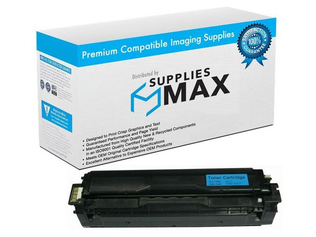 SuppliesMAX Compatible Replacement for Samsung CLP-415N/CLP-415NW/CLX-4195FN/CLX-4195FW/Xpress C1810W/Xpress C1860FW Series Cyan Toner Cartridge...