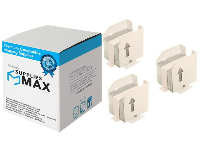 SuppliesMAX Compatible Replacement for Sharp TYPE E1 Copier/Printer Staples Cartridge (3/PK-5000 Staples) (SF-SC11)