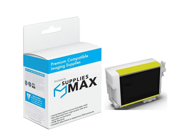 SuppliesMAX Remanufactured Replacement for SureColor P600 Yellow Inkjet (25.9ML) (NO. 760) (T760420)