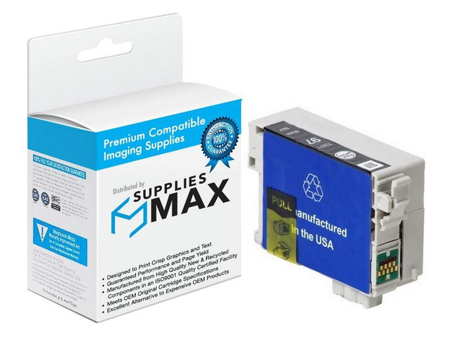 SuppliesMAX Remanufactured Replacement for Stylus NX-510/NX-515/WorkForce 40/Wor