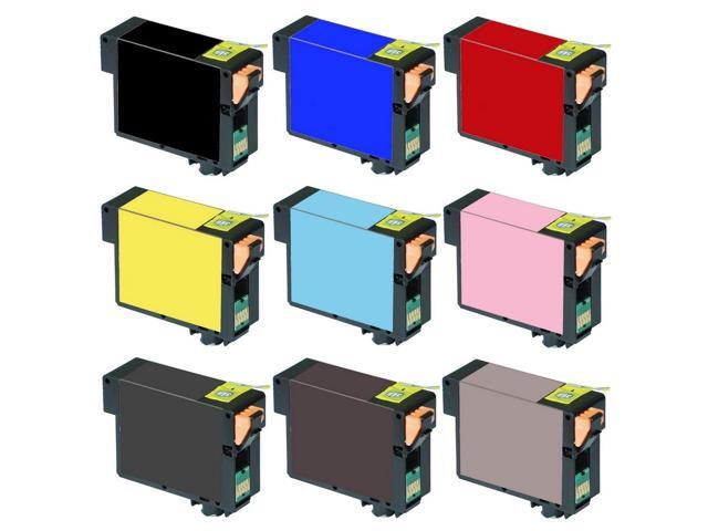 SuppliesMAX Replacement for Stylus Photo R3000 Inkjet Combo Pack (PBK/C/M/Y/LC/LM/LBK/MBK/LLBK) (NO. 157) (T157120-4BCS)