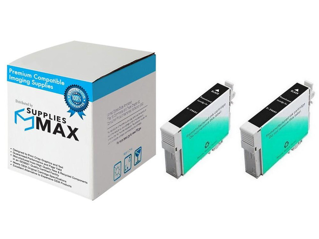 SuppliesMAX Remanufactured Replacement for Stylus C120/CX-5000/CX-6000/CX-7000/CX-8400/CX-9400/NX-300/NX-400/NX-515/ WorkForce 310/500/600/610/615...