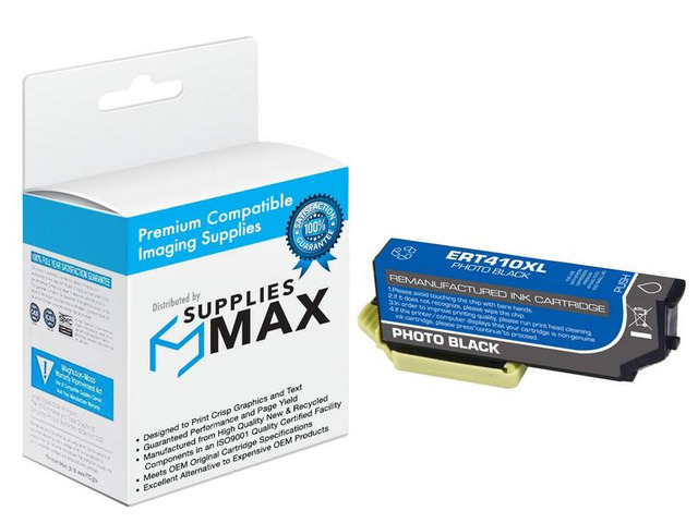 SuppliesMAX Remanufactured Replacement for Expression Premium XP-530/XP-540/XP-630/XP-640/XP-645/XP-830/XP-900/XP-7100 Photo Black Inkjet (500 Page...