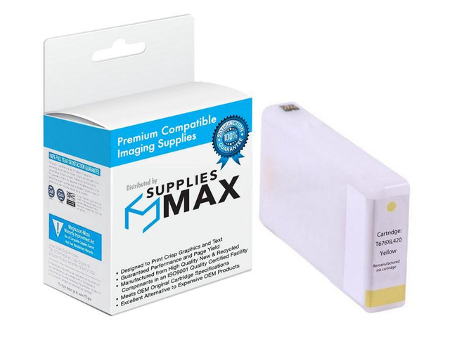 SuppliesMAX Remanufactured Replacement for WorkForce Pro WP-4010/WP-4020/WP-4090