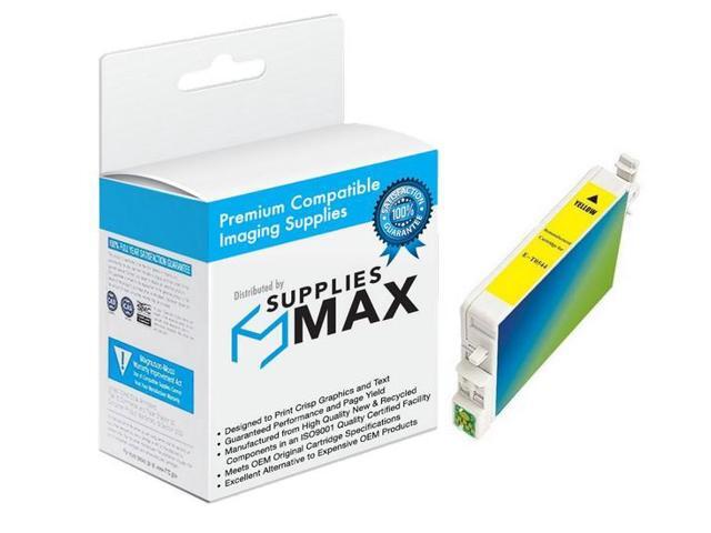 SuppliesMAX Remanufactured Replacement for Stylus Photo R800/Stylus Photo R1800 Yellow Inkjet (400 Page Yield) (T054420)