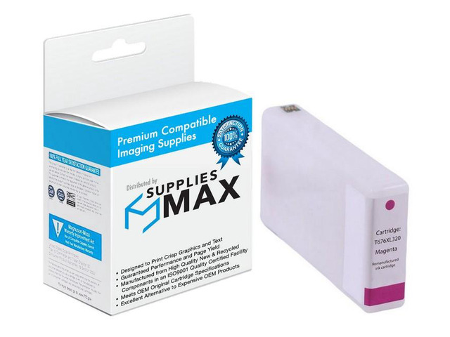 SuppliesMAX Remanufactured Replacement for WorkForce Pro WP-4010/WP-4020/WP-4090