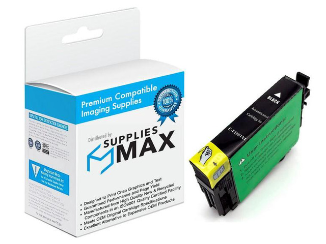 SuppliesMAX Remanufactured Replacement for Expression Home XP-330/XP-340/XP-430/XP-434/XP-440/XP-446 Black High Yield Inkjet (500 Page Yield) (NO....