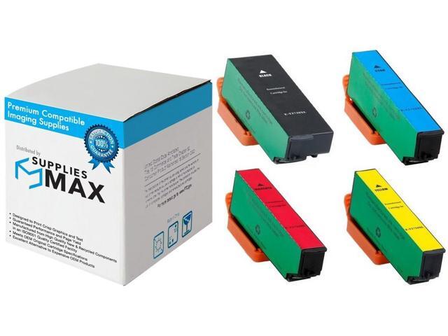 SuppliesMAX Remanufactured Replacement for Expression Premium XP-520/XP-600/XP-610/XP-620/XP-800/XP-810/XP-820 High Yield Inkjet Combo Pack...