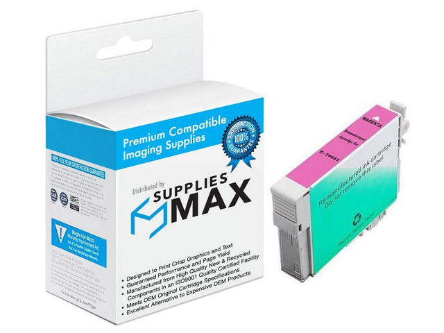 SuppliesMAX Remanufactured Replacement for Stylus C120/CX-5000/CX-6000/CX-7000/CX-8400/CX-9400/NX-300/NX-400/NX-515/ WorkForce 310/500/600/610/615...