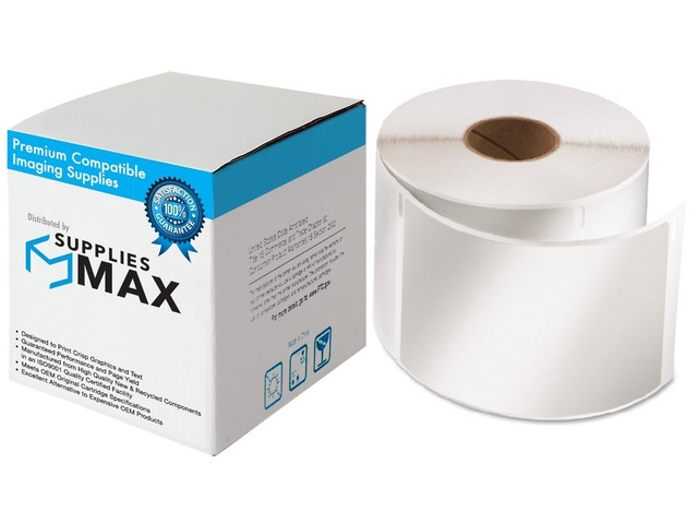 SuppliesMAX Compatible Replacement for Dymo White Standard Shipping Labels (2.1in x 4in) (220 Labels) (30323)