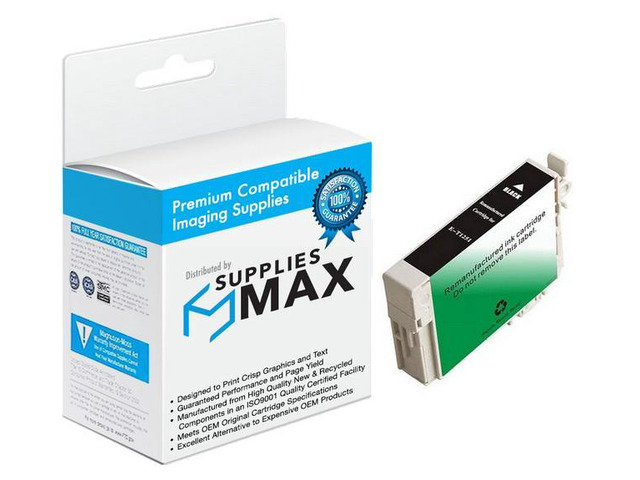 SuppliesMAX Remanufactured Replacement for Stylus NX-125/NX-127/NX-230/NX-420/NX-530/NX-625/WorkForce WF-320/WF-323/WF-325/WF-520 Black Inkjet (265...