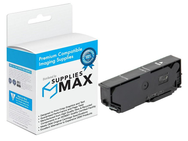 SuppliesMAX Remanufactured Replacement for Expression Photo XP-55/XP-750/XP-760/XP-850/XP-860/XP-950/XP-960/XP-970 Black High Yield Inkjet (500...