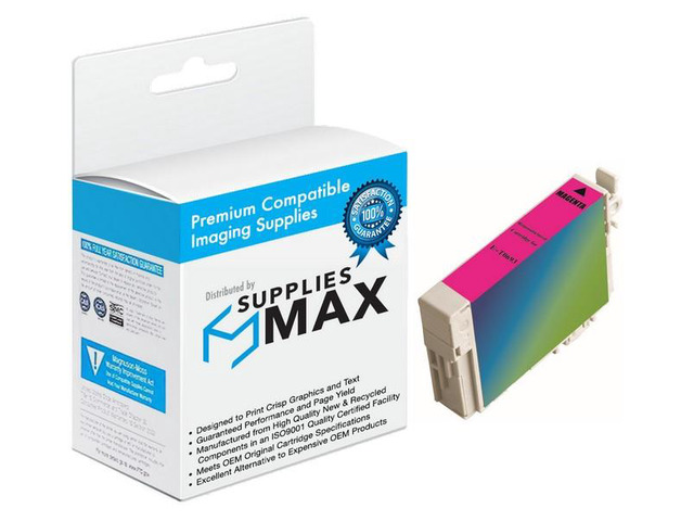 SuppliesMAX Remanufactured Replacement for Stylus CX-5000/CX-6000/CX-7000F/CX-8400/CX-9400/NX-100/NX-200/300/NX-400/NX-515/NX-615 Magenta Inkjet...