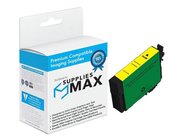 SuppliesMAX Remanufactured Replacement for WorkForce WF-3620/WF-3640/WF-7110/WF-7210/WF-7610/WF-7620/WF-7710/WF-7720 Yellow High Yield Inkjet (1100...