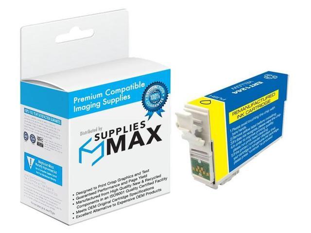 SuppliesMAX Remanufactured Replacement for Stylus NX-125/NX-127/NX-230/NX-330/NX-420/NX-430/WorkForce WF-320/WF-323/WF-325/WF-435 Yellow Inkjet...