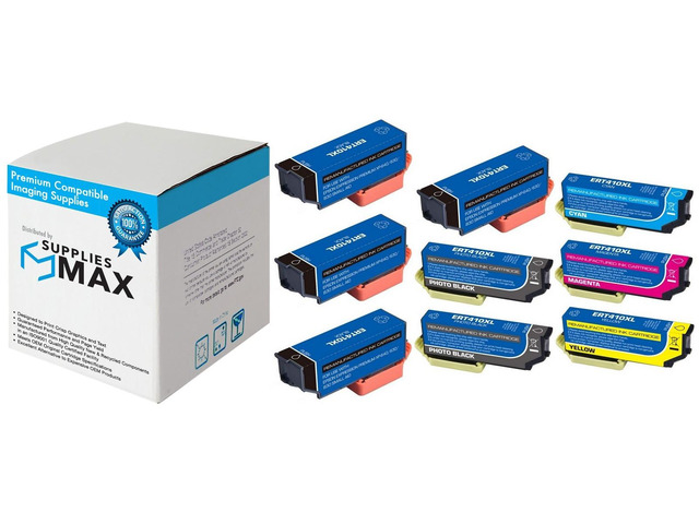 SuppliesMAX Remanufactured Replacement for Expression Premium XP-530/XP-540/XP-630/XP-640/XP-645/XP-830/XP-900/XP-7100 Inkjet Combo Pack...