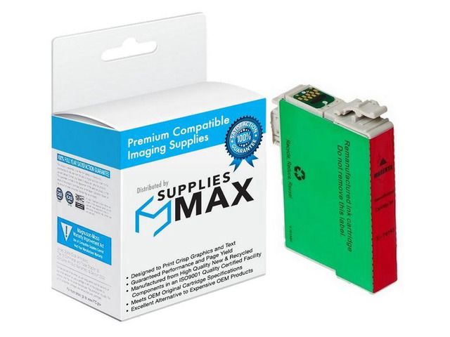 SuppliesMAX Remanufactured Replacement for Stylus Photo 1400/1500W/PX-660/PX-710W/PX-720/PX-730/PX-800/PX-810/PX-820/PX-830FWD Magenta Inkjet...
