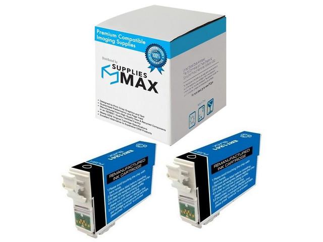 SuppliesMAX Remanufactured Replacement for Stylus NX-125/NX-127/NX-230/NX-330/NX-420/NX-430/WorkForce WF-320/WF-323/WF-325/WF-435 Black Inkjet...