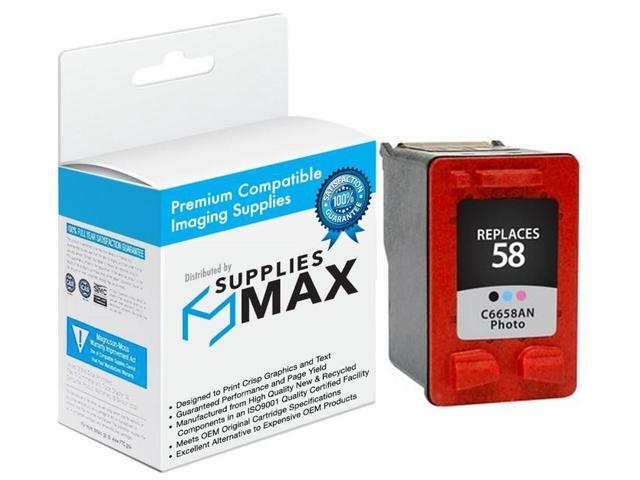 SuppliesMAX Remanufactured Replacement for HP DeskJet 3620/450/5150/5650/D1420/D2460/F4180/Officejet 415/5600/6110/PSC-1310/2200/2510 Photo Color...