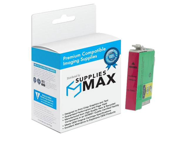 SuppliesMAX Remanufactured Replacement for Stylus CX-4400/CX-4450/CX-7400/NX-100/NX-115/NX-200/NX-215/NX-300/NX-400/NX-410/NX-415 Magenta Inkjet...