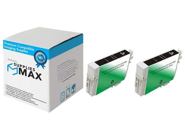 SuppliesMAX Remanufactured Replacement for Stylus CX-5000/CX-6000/CX-7000F/CX-8400/CX-9400/NX-100/NX-200/300/NX-400/NX-515/NX-615 Black Inkjet...
