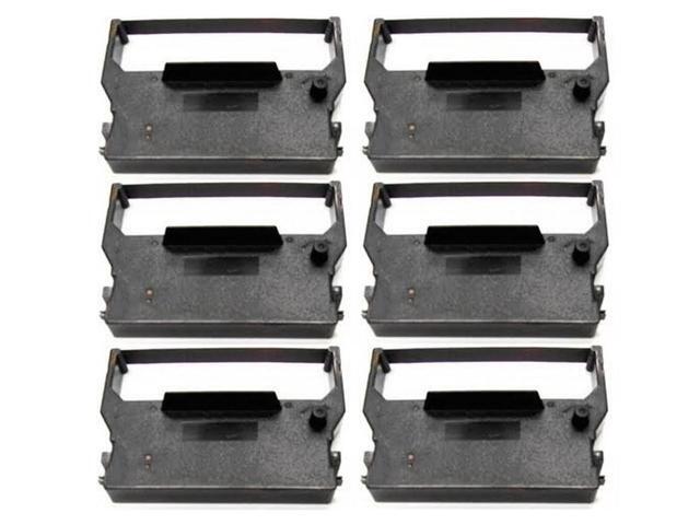 SuppliesMAX Compatible Replacement for NCR 2061/5870/5890 Black P. O.S. Printer Ribbons (6/PK) (122179BK)
