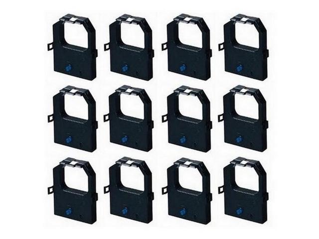 SuppliesMAX Compatible Replacement for Lexmark Formsprinter 2400/2480/2481/2490/2491/2580N/2581N/2590N/2591N Black Printer Ribbons (12/PK)...