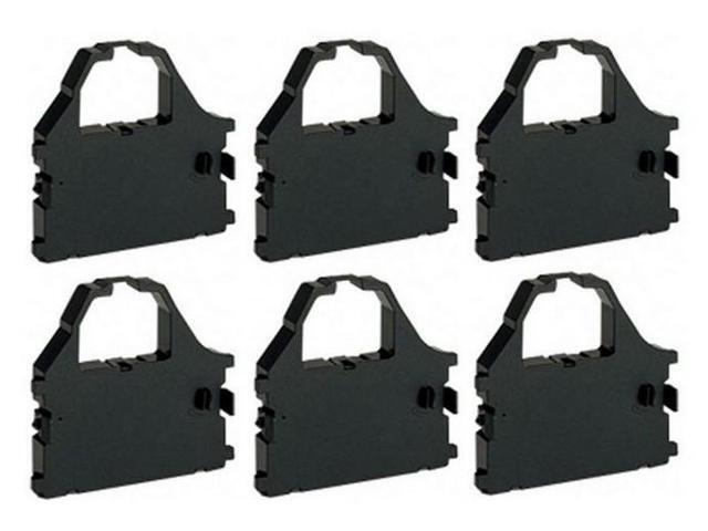 SuppliesMAX Compatible Replacement for Star-Micronics NX-2400/NX-2410/NX-2415/NX-2420/NX-2480/LC-24-10/LC24-15 Black Printer Ribbons (6/PK)...